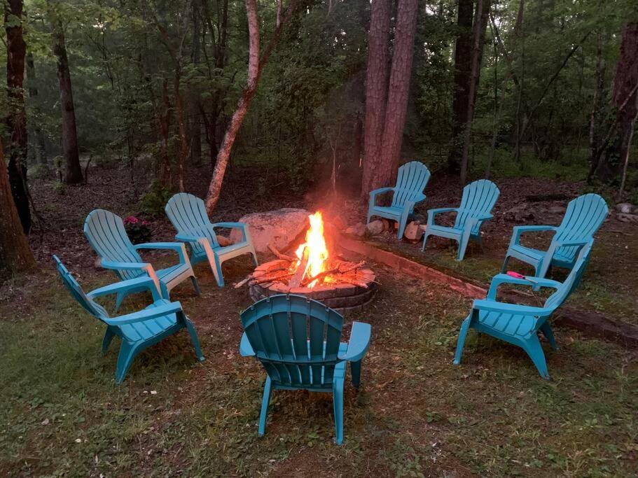 Cabin Fever On Cartecay River Ellijay Extérieur photo